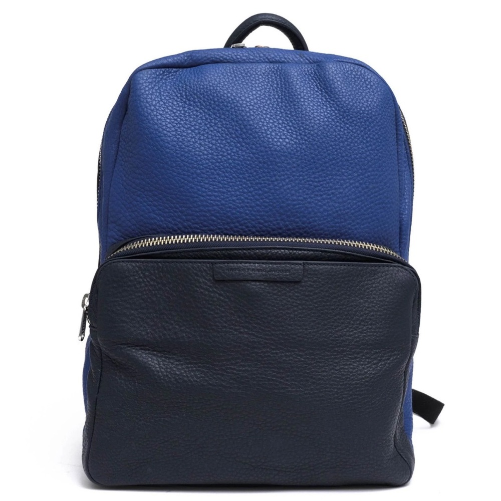 Marc Jacobs Royal Blue and Black Backpack